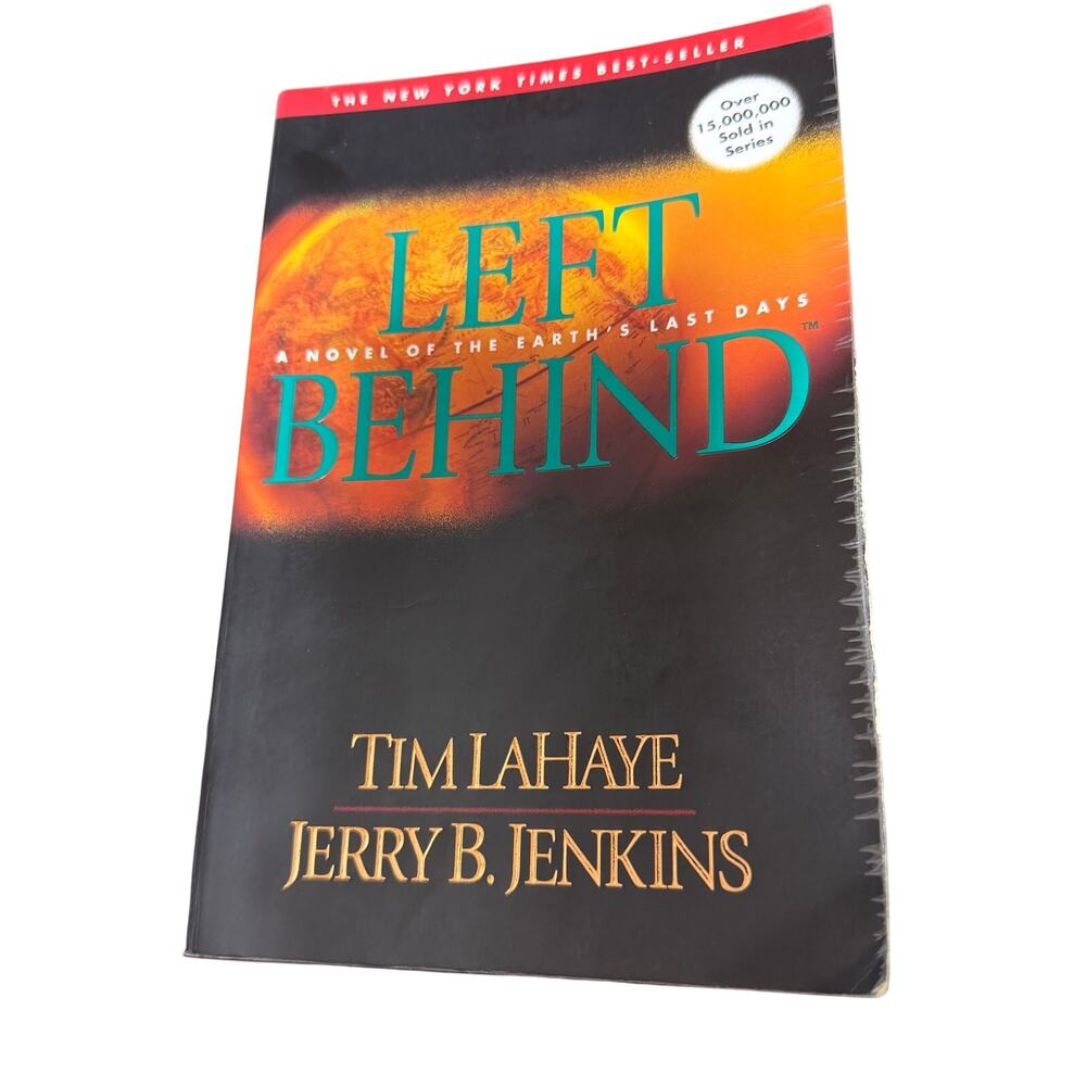 Left Behind Paperback Book 1995 Tim LaHaye Jerry B Jenkins Christian Fiction